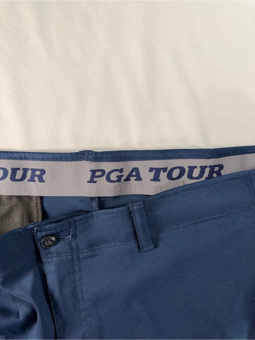 Men’s Pga Tour Blue Slack Size 38X 29 #928
